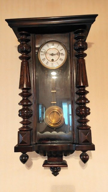 Antieke wandklok, Ophalen of Verzenden