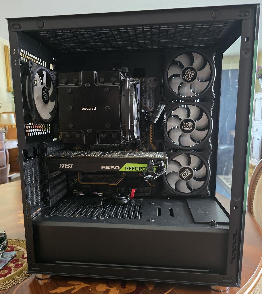 Tour pc i7, Computers en Software, Desktop Pc's, Zo goed als nieuw, HDD, SSD, Met videokaart, Gaming, Ophalen