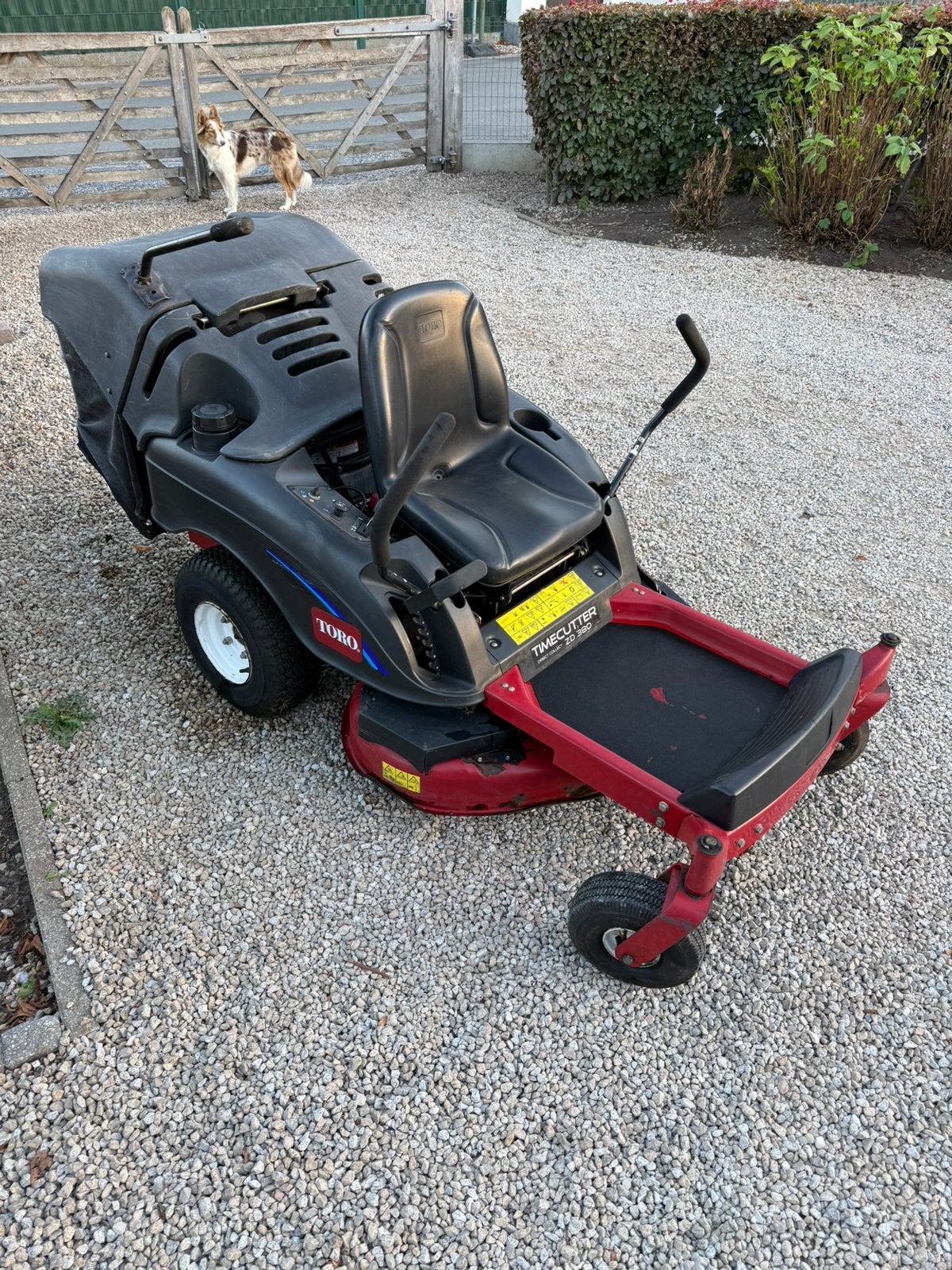 Toro TimeCutter ZD 380 Zero Turn Zitmaaier - Perfecte Staat, Jardin & Terrasse, Tondeuses autoportées, Enlèvement, Utilisé, Démarrage électrique