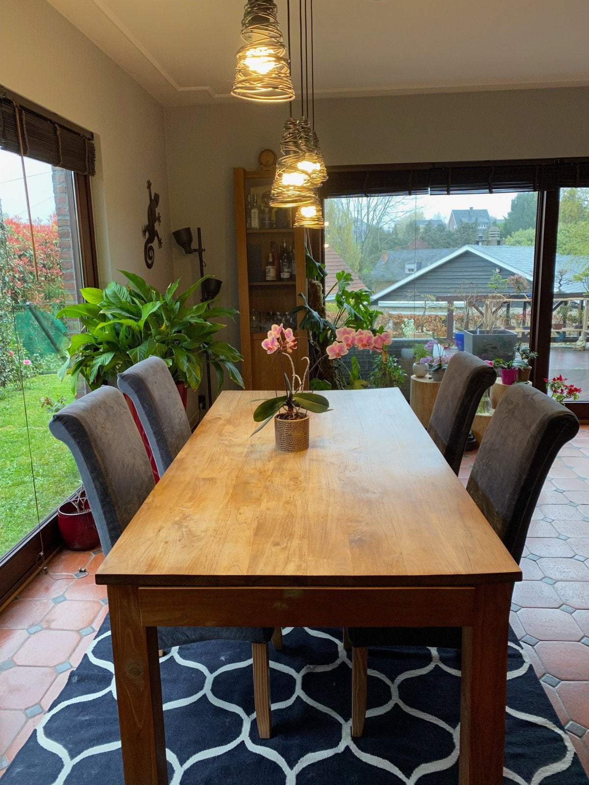 6 chaises de salle à manger à donner, Huis en Inrichting, Ophalen, Zo goed als nieuw