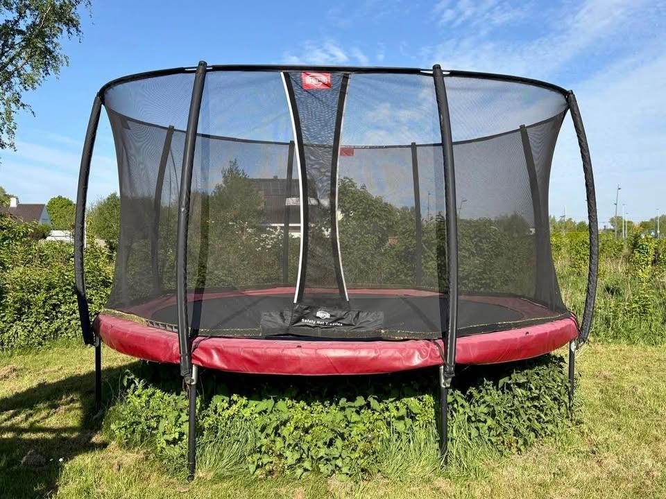 Trampoline BERG Elite in zeer goede staat, Ophalen, Zo goed als nieuw