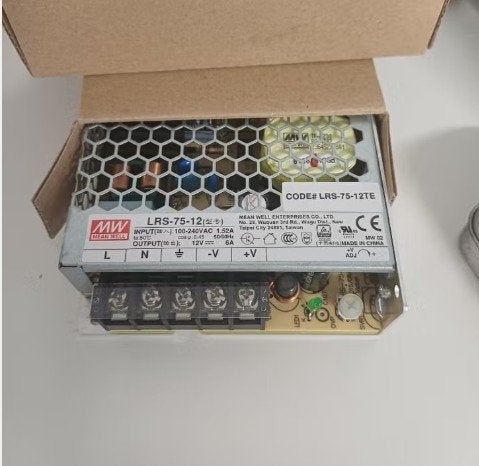 Mean Well LRS-75-12 voeding 12V, Hobby en Vrije tijd, Elektronica-componenten, Ophalen
