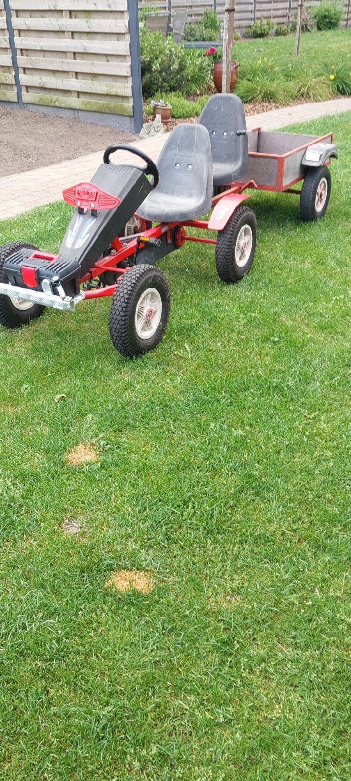 Gokart mammoet berg skelter, Ophalen, Berg