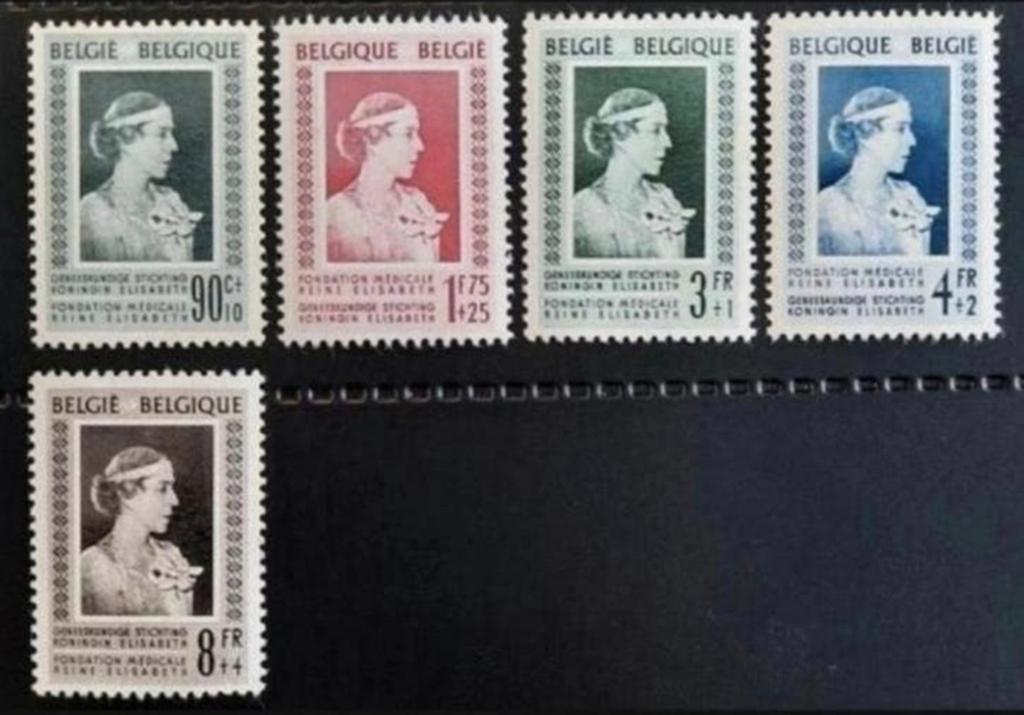 Belgique : COB 863/67 ** Fondation médicale 1951., Sans timbre, Neuf, Enlèvement ou Envoi, Non oblitéré