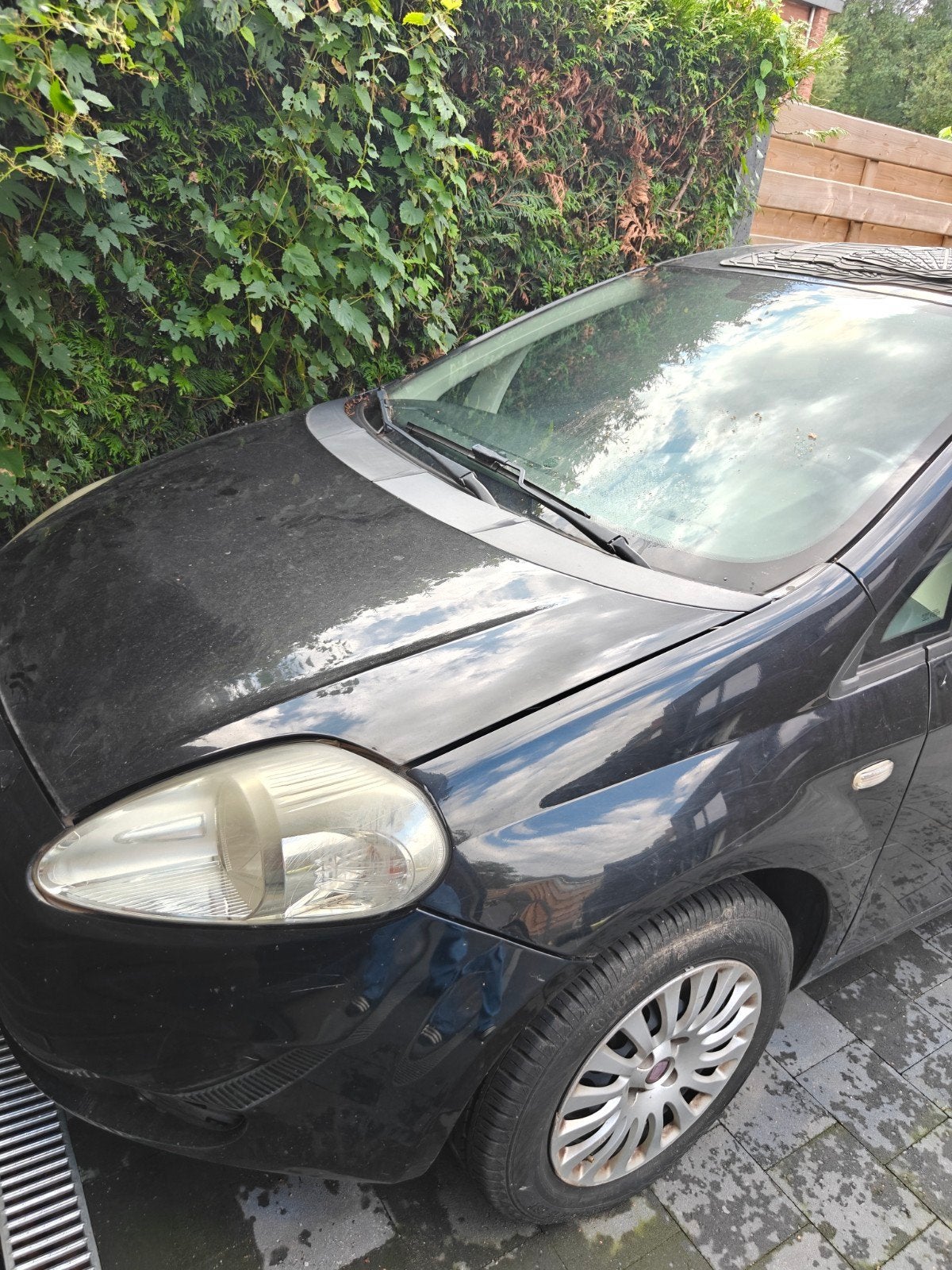 Fiat punto voor onderdelen, Ophalen