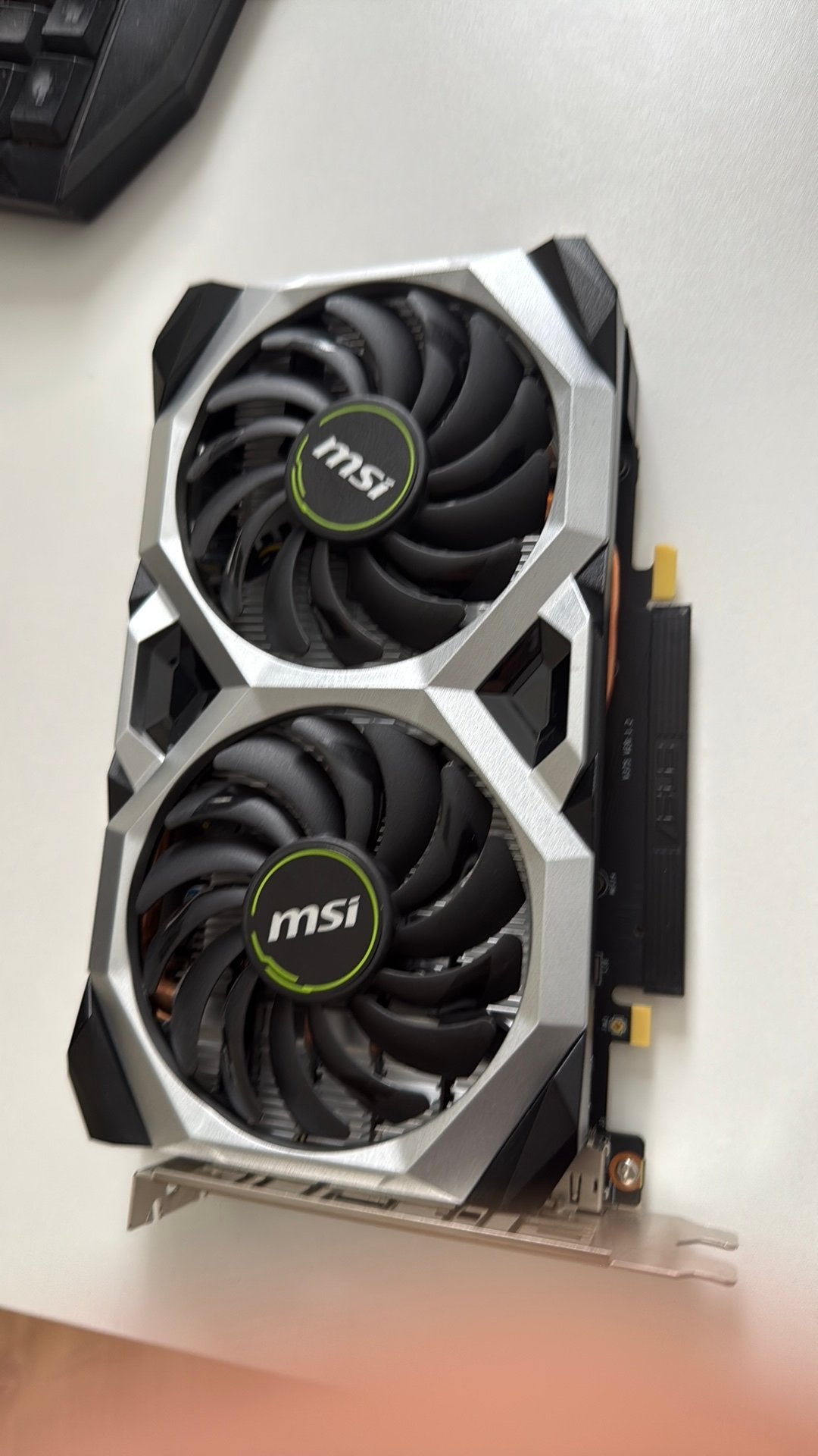 msi gforce gtx 1660 super ventus x, Informatique & Logiciels, Enlèvement, Comme neuf