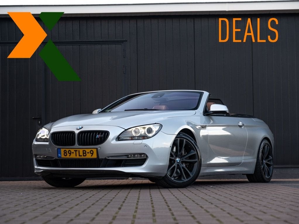 BMW 650 6-serie Cabrio 650i High Executive | Adapt. Demping, Auto's, Automaat, Cabriolet, Parkeersensor, 6 Reeks