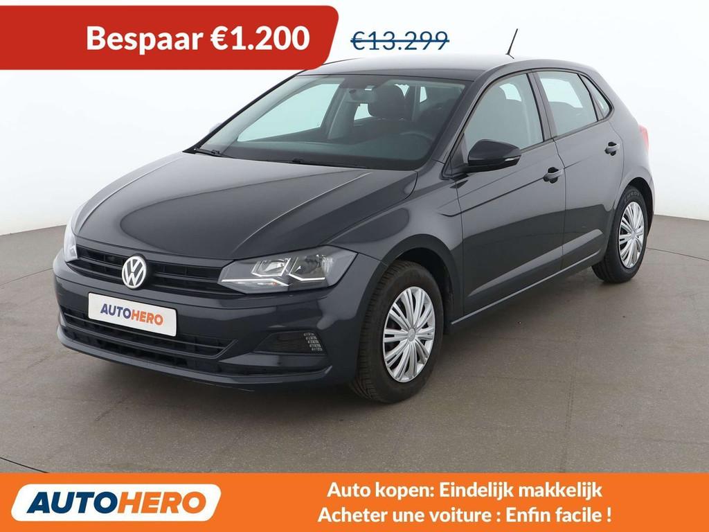 Volkswagen Polo 1.6 TDI Trendline (bj 2019), Auto's, Voorwielaandrijving, Stof, https://public.car-pass.be/vhr/5922fb85-7ea8-45bc-a782-55265eadb239