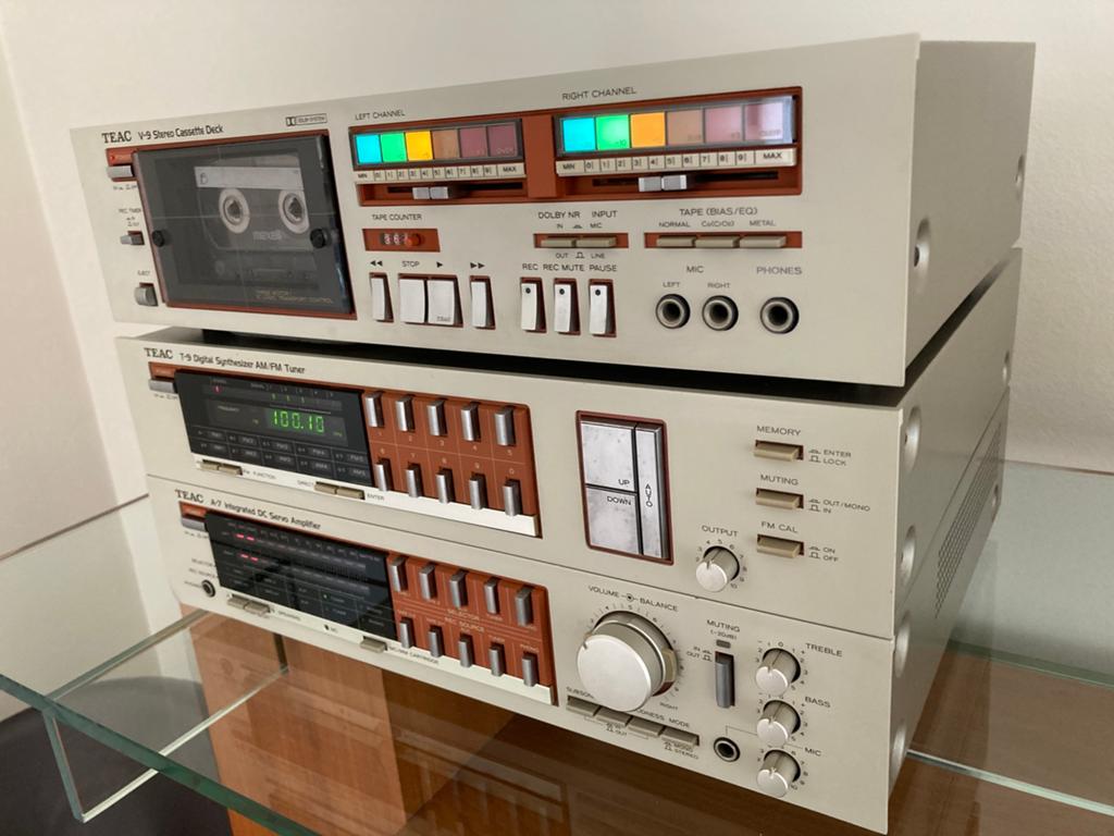 Teac stereoketen V-9, A-7 en T-7, Audio, Tv en Foto, Stereoketens, Zo goed als nieuw, Ophalen