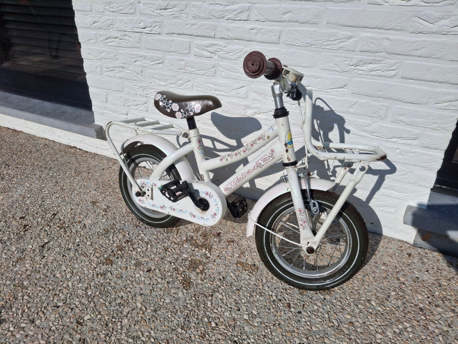 kinder fiets, Ophalen
