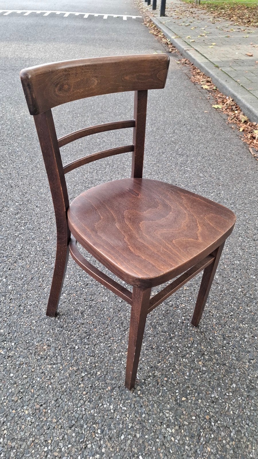 20 cafe bistro thonet horeca stoelen bentwood bruin hout lot, Gebruikt, Bruin, Ophalen of Verzenden, Vijf, Zes of meer stoelen
