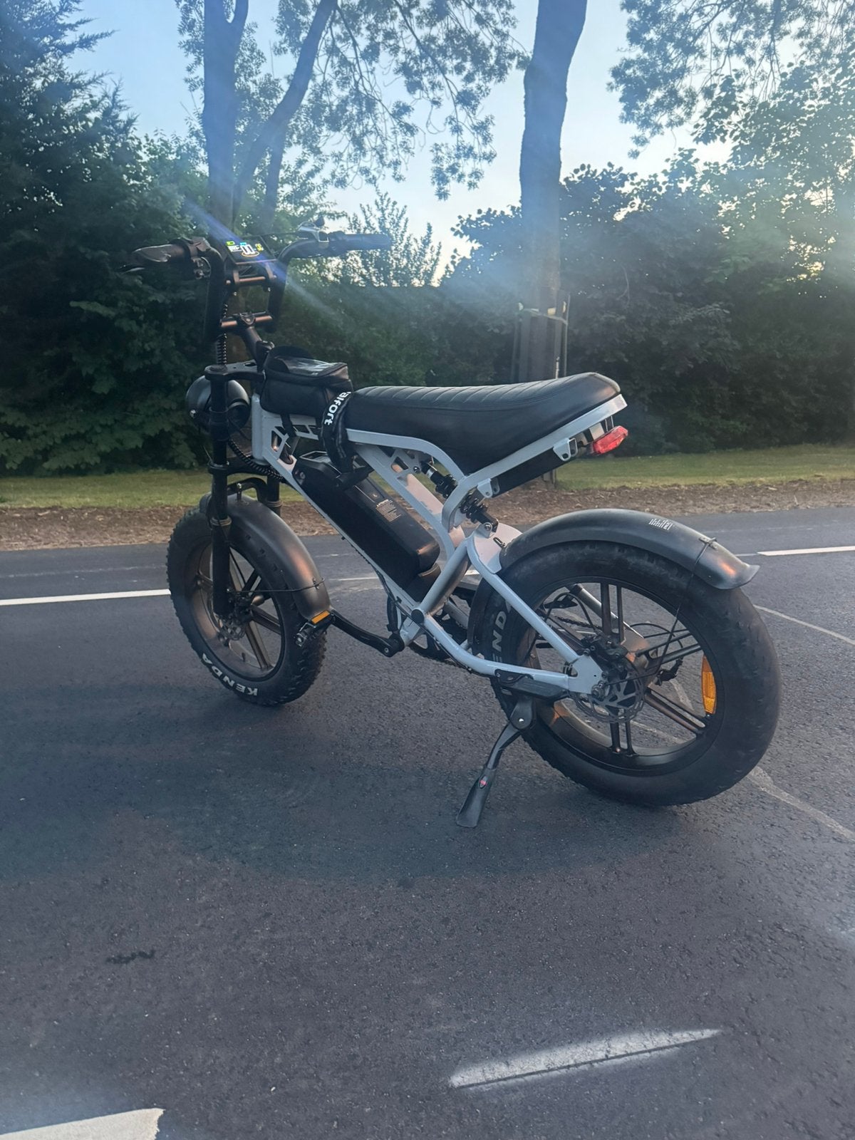 Nette fatbike v20 pro nardo grey 750watt, Enlèvement, Comme neuf