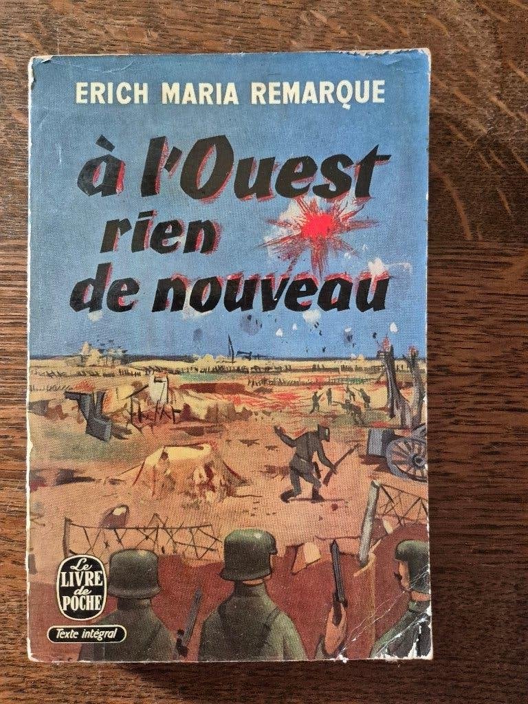 à l'ouest rien de nouveau - Erich Maria remarque, Enlèvement ou Envoi, Utilisé