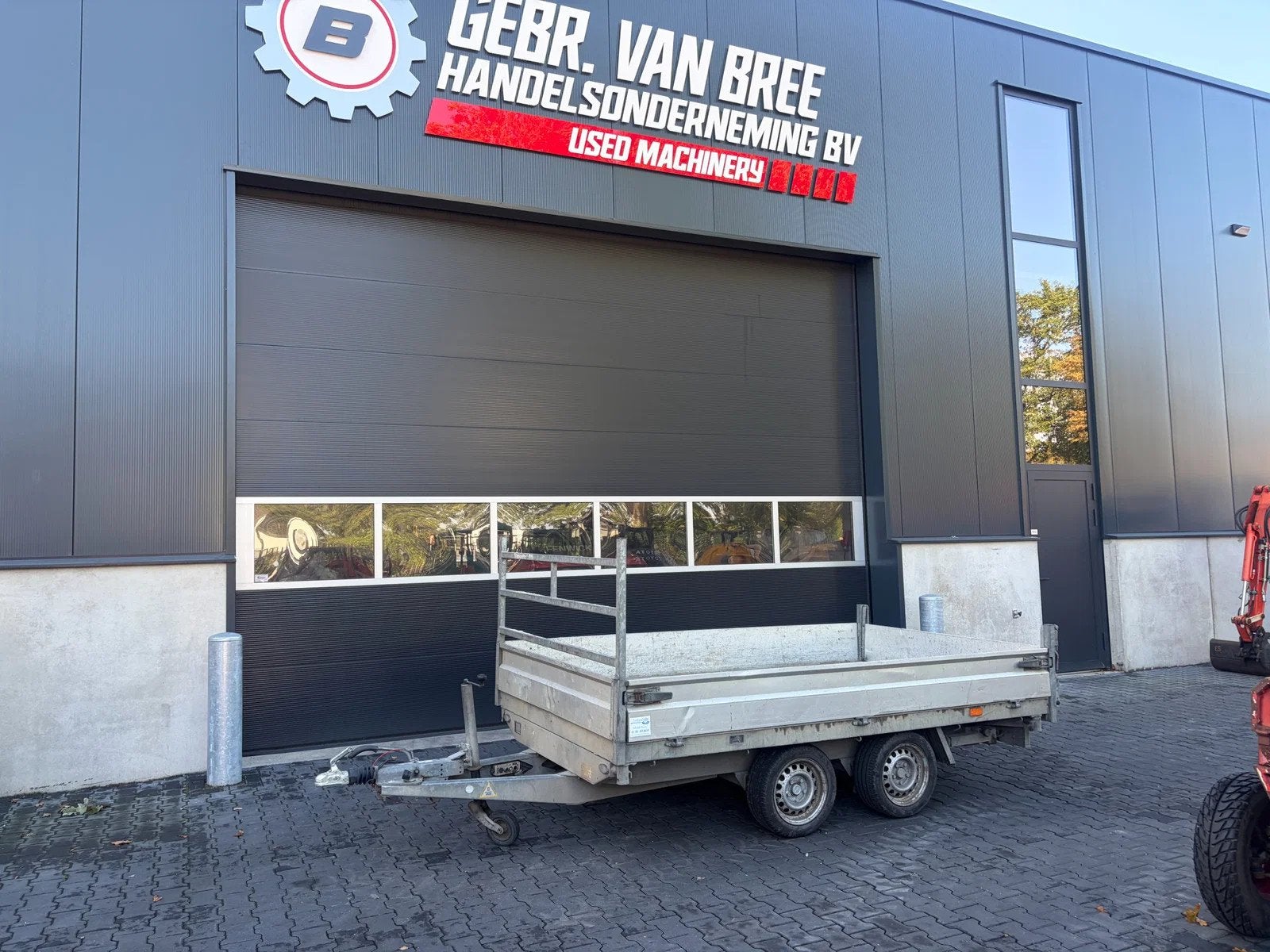 Hapert kipper aanhanger (bj 2011), Overige brandstoffen, Bedrijf, Aanhangers en Opleggers, Te koop