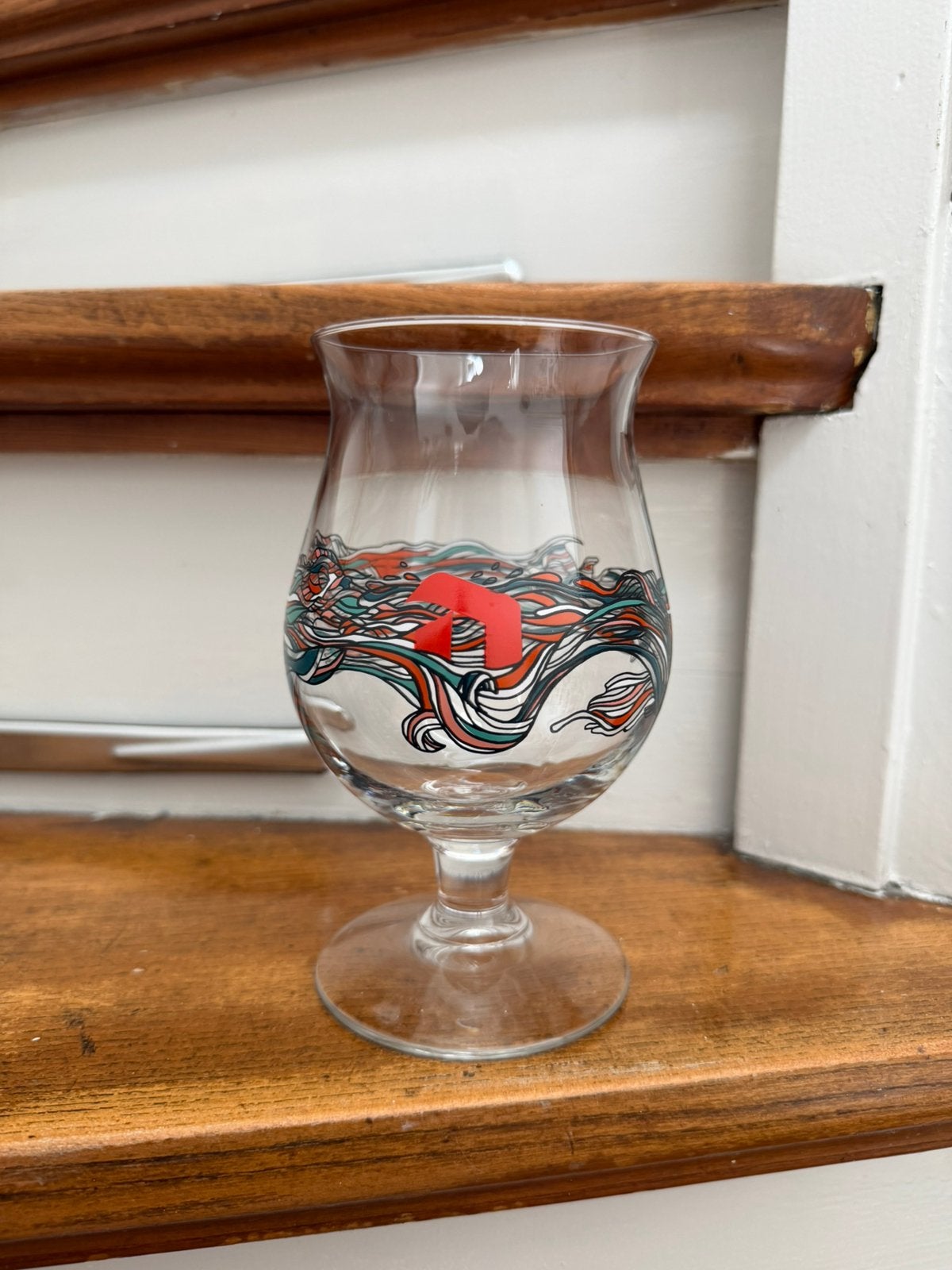 Verre à bière Duvel 'Strong Women' Serafine, Enlèvement ou Envoi, Comme neuf, Verre ou Verres, Duvel