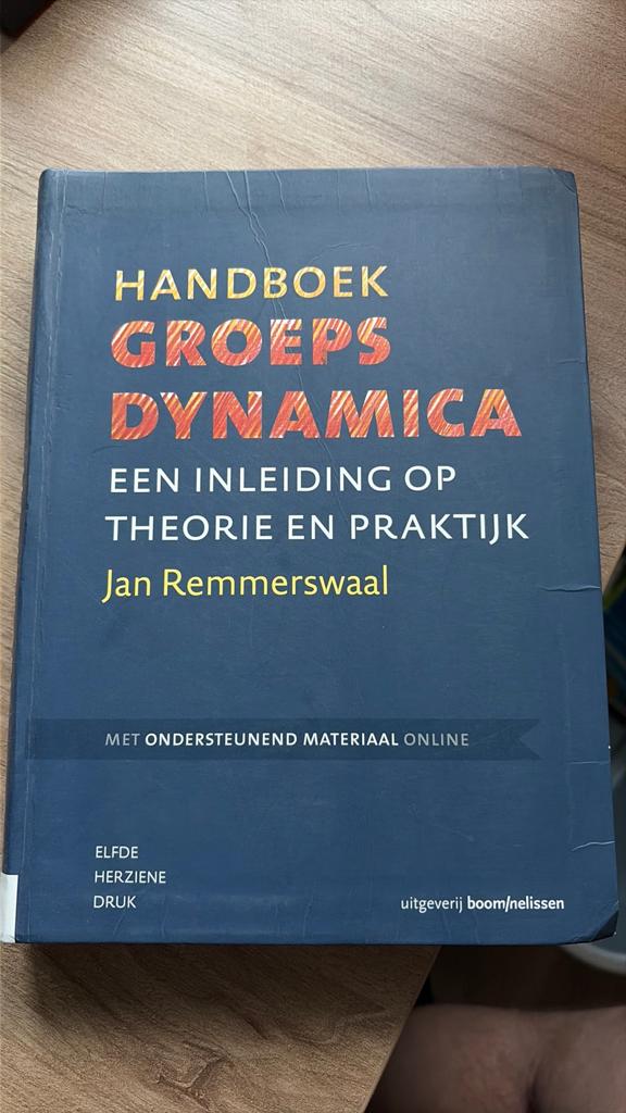 Jan Remmerswaal - Handboek groepsdynamica, Boeken, Ophalen, Jan Remmerswaal