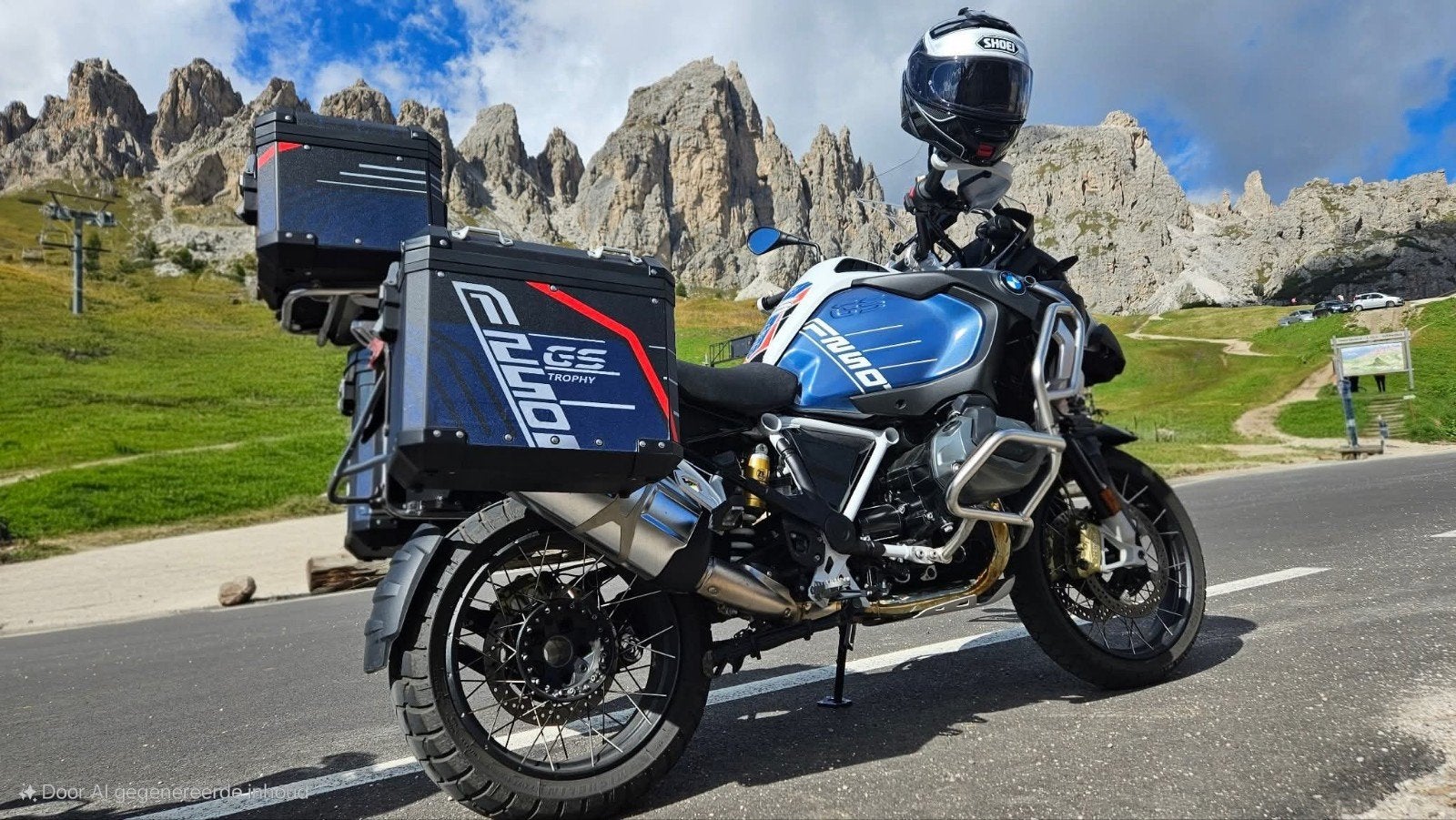 r 1250 GS Adventure GSA 1250 Trophy 2023 13500km, Motoren, Handvatverwarming, Particulier, Toermotor
