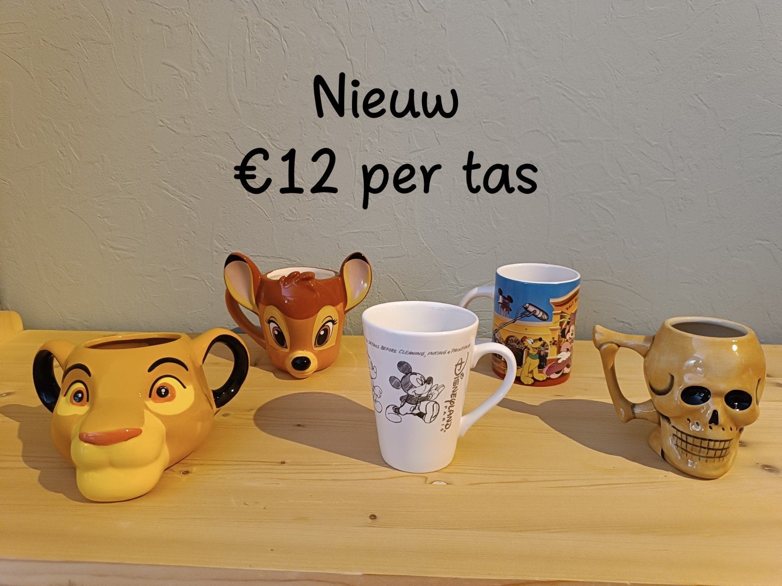 Mokken Disney, Verzamelen, Ophalen