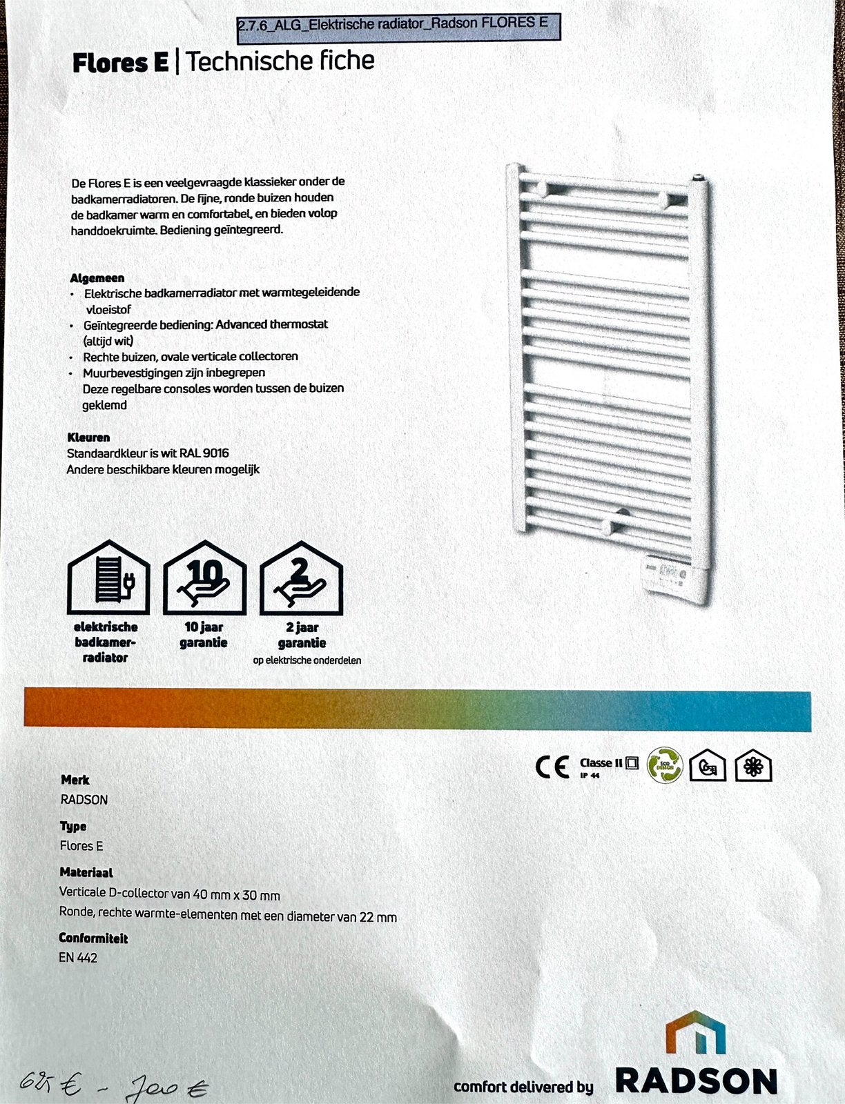 Handdoek verwarmer, Ophalen, Nieuw