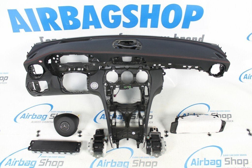 Airbag kit Tableau de bord cuir HUD Mercedes C klasse W205