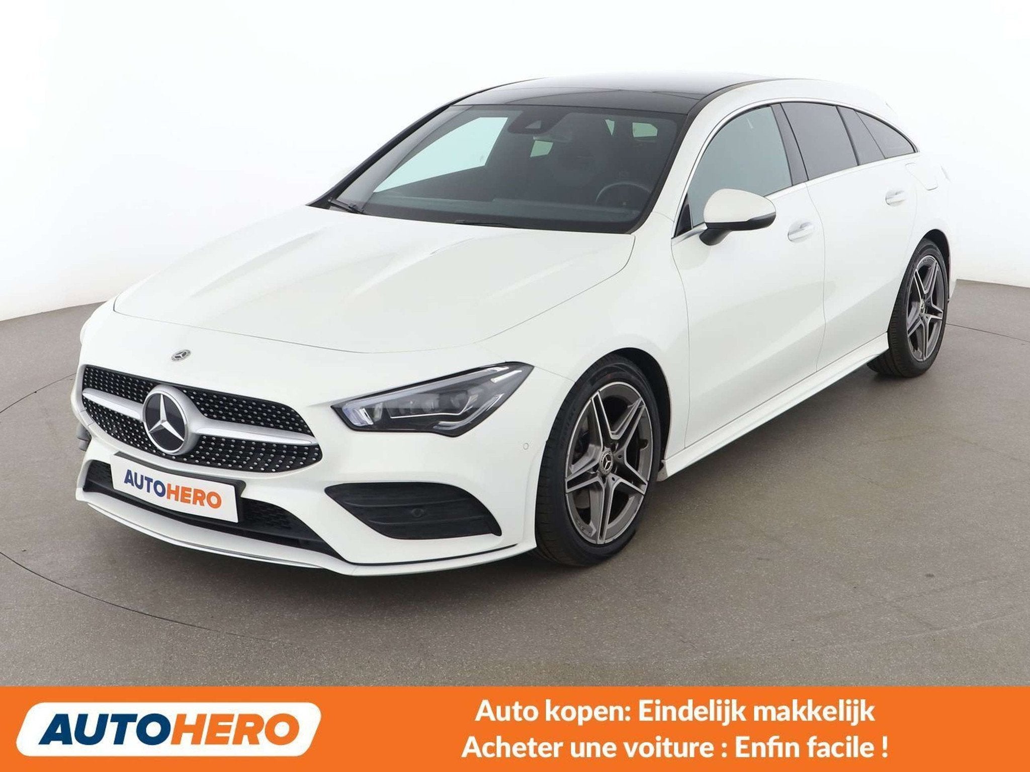 Mercedes-Benz CLA-Klasse 180 CLA 180 Shooting Brake AMG Line, Auto's, CLA, Gebruikt, 136 pk, Alcantara