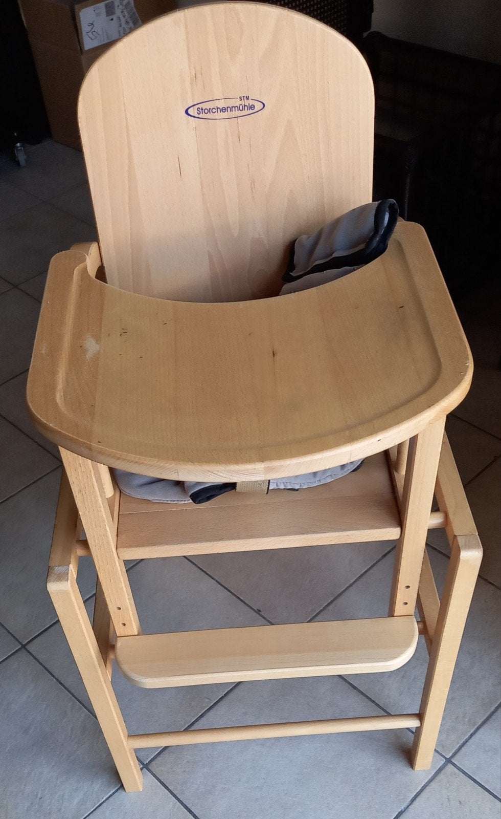 Kinderstoel Storchenmuhle, Ophalen