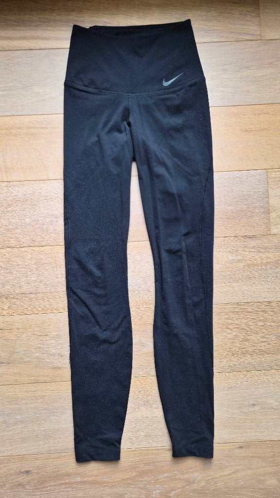 Sportlegging Nike dry-fit, maat XS, Zwart, Nike, Ophalen of Verzenden, Hardlopen of Fietsen
