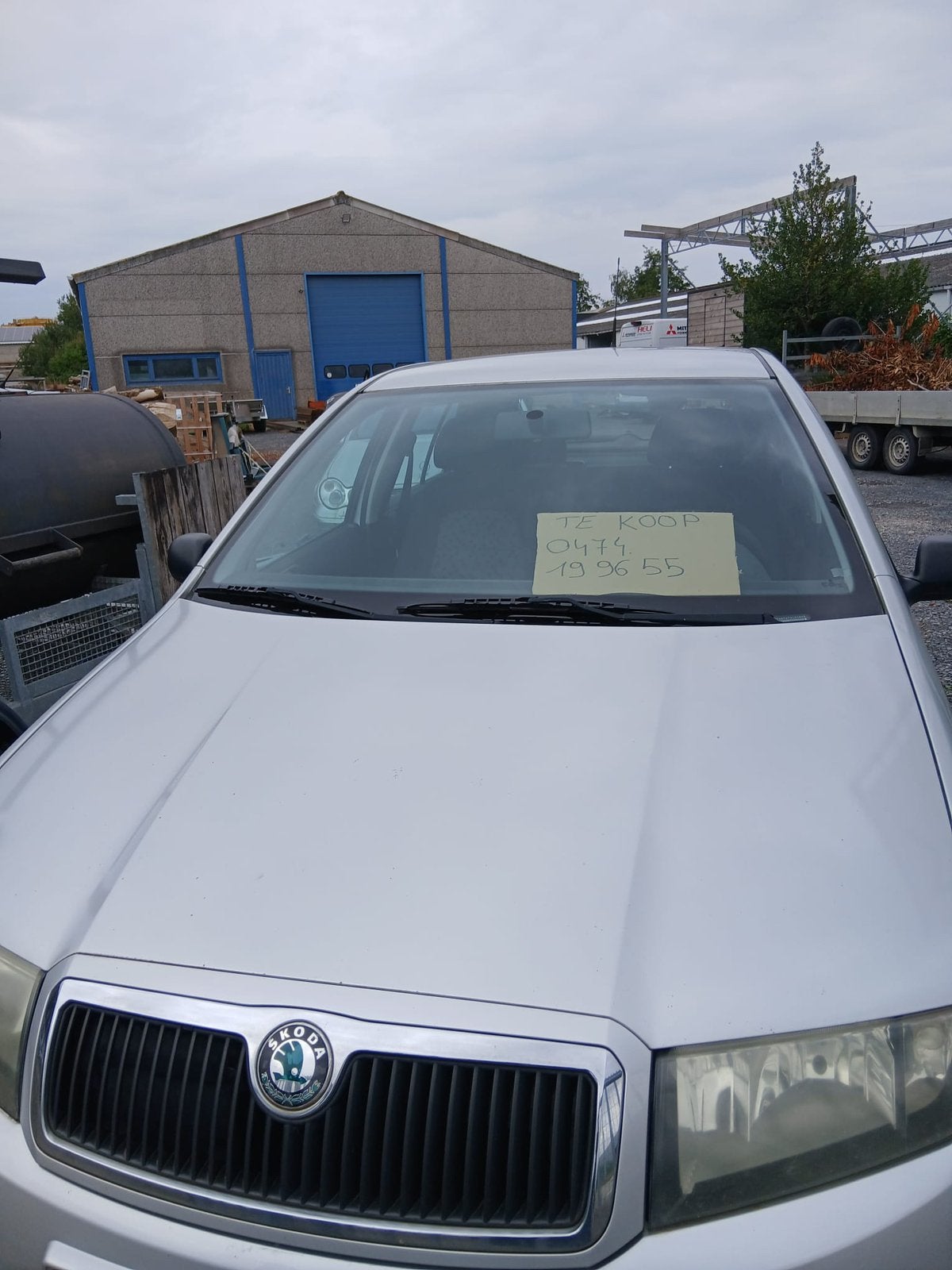 Skoda fabia, Auto's, Skoda, Stof, Handgeschakeld, Particulier, Zilver of Grijs