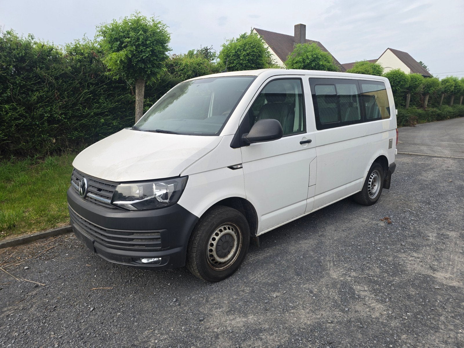 VW T6 zoals het is, Auto's, Bestelwagens en Lichte vracht, Bedrijf, Volkswagen, Diesel, Euro 6, 5 deurs, Automaat, Wit