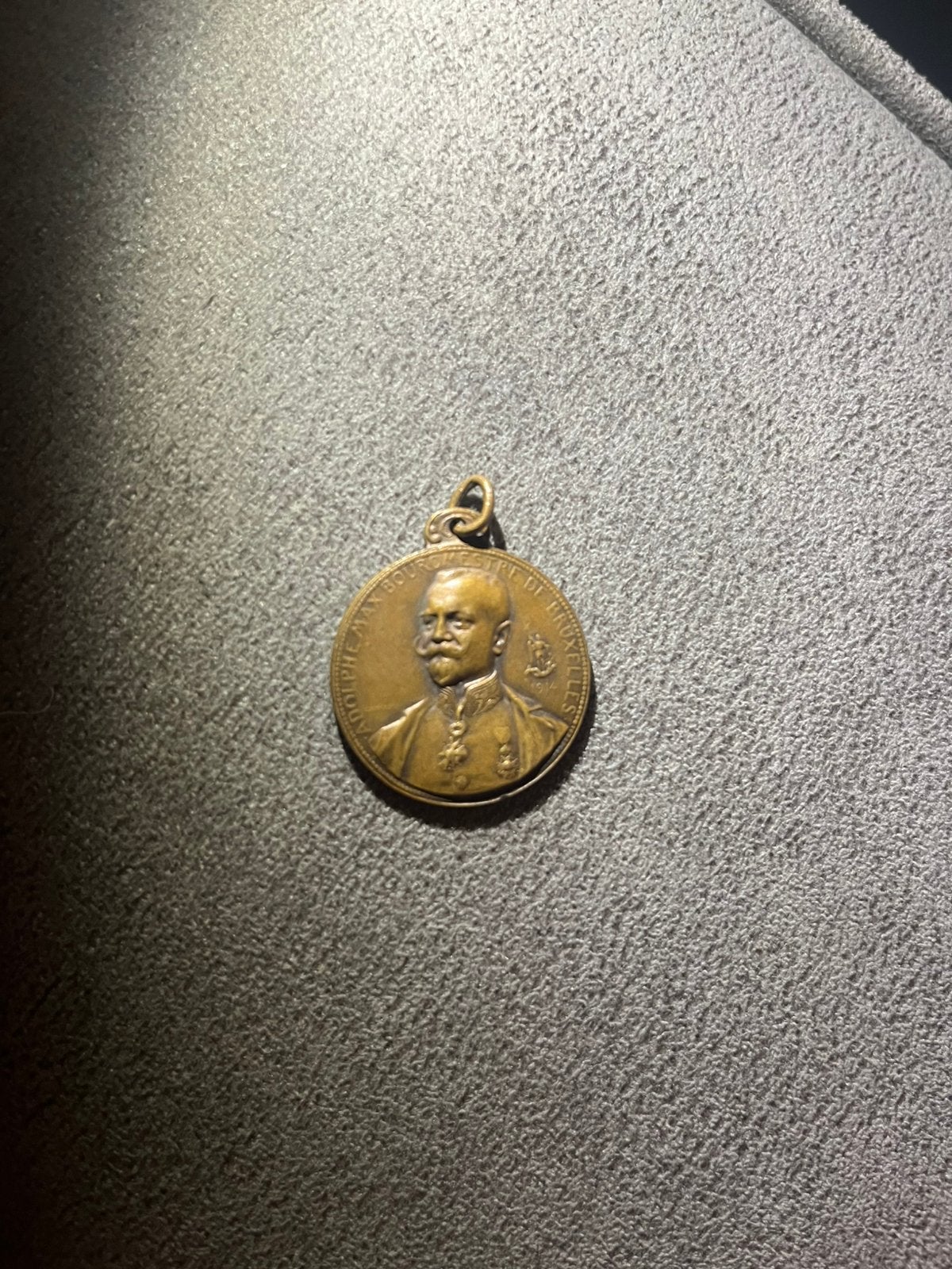Piece Adolphe Max, bourgmestre de Bruxelles, Postzegels en Munten, Ophalen of Verzenden