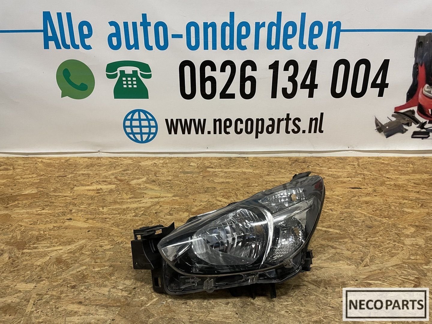 MAZDA 2 KOPLAMP H7 HALOGEEN LINKS ORIGINEEL DB5J-51040, Auto-onderdelen, Gebruikt, -, -, Ophalen of Verzenden