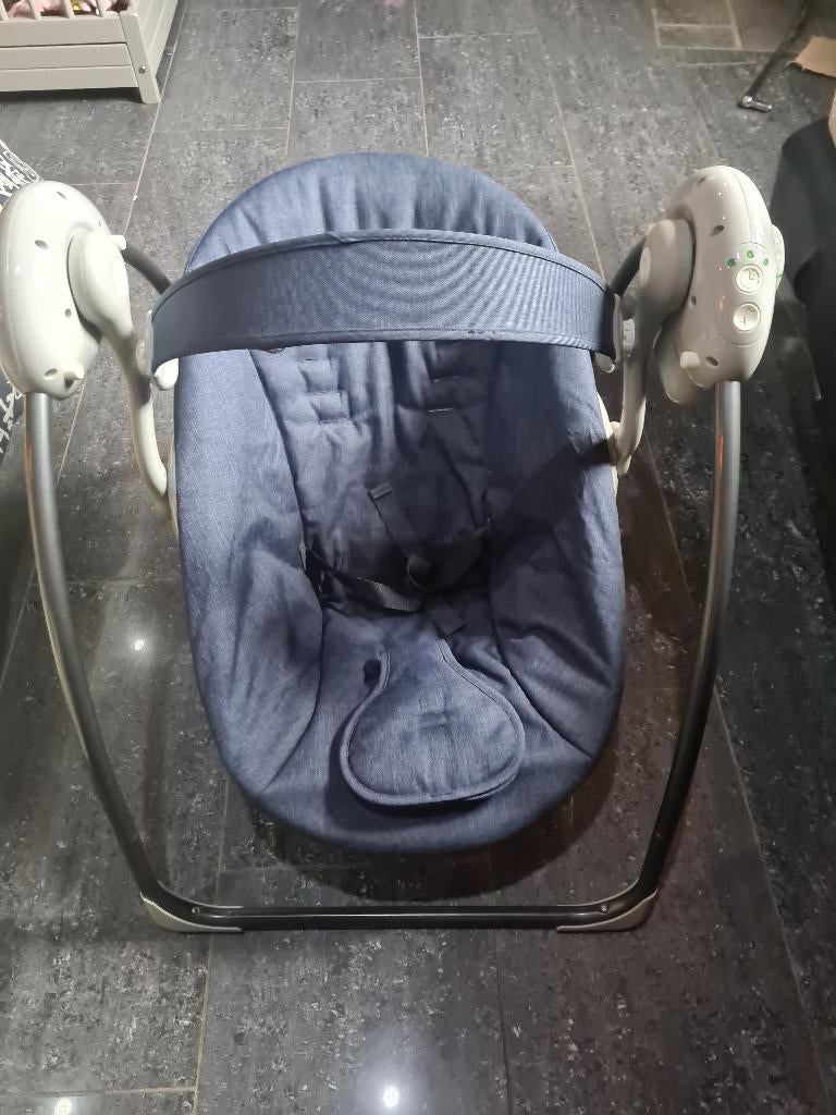 Balancelle bébé Prémaman, Enfants & Bébés, Enlèvement, Comme neuf, Siège de balançoire, Avec ceinture(s)