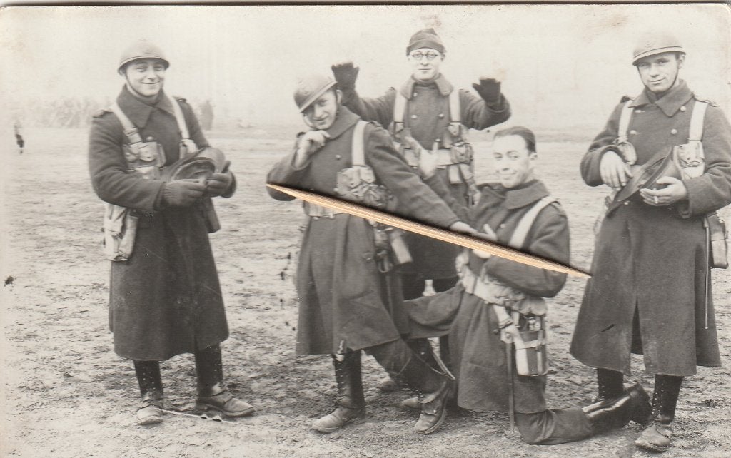 Camp Van Beverloo, fotokaart, 2 scans, Verzamelen, Ophalen of Verzenden