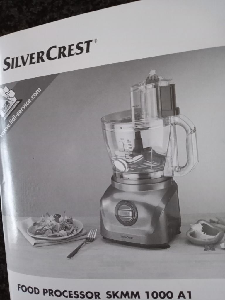 Food processor, Elektronische apparatuur, Ophalen, 1 tot 2 liter, 2 snelheden, Zo goed als nieuw