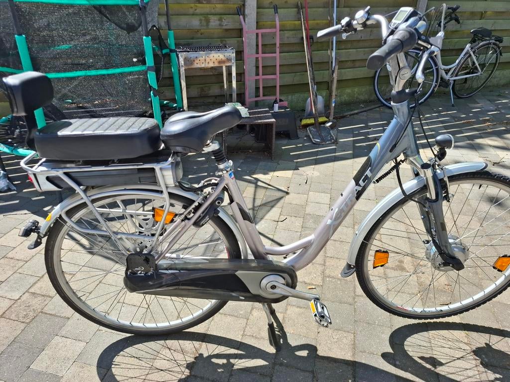 E-bike X-tract met achter zadel, Fietsen en Brommers, Ophalen, Gebruikt