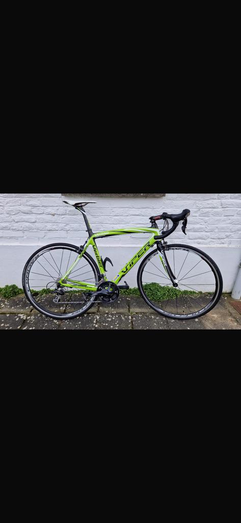 Velo de route carbone, 53 tot 57 cm, Ophalen of Verzenden, Zo goed als nieuw, Meer dan 20 versnellingen