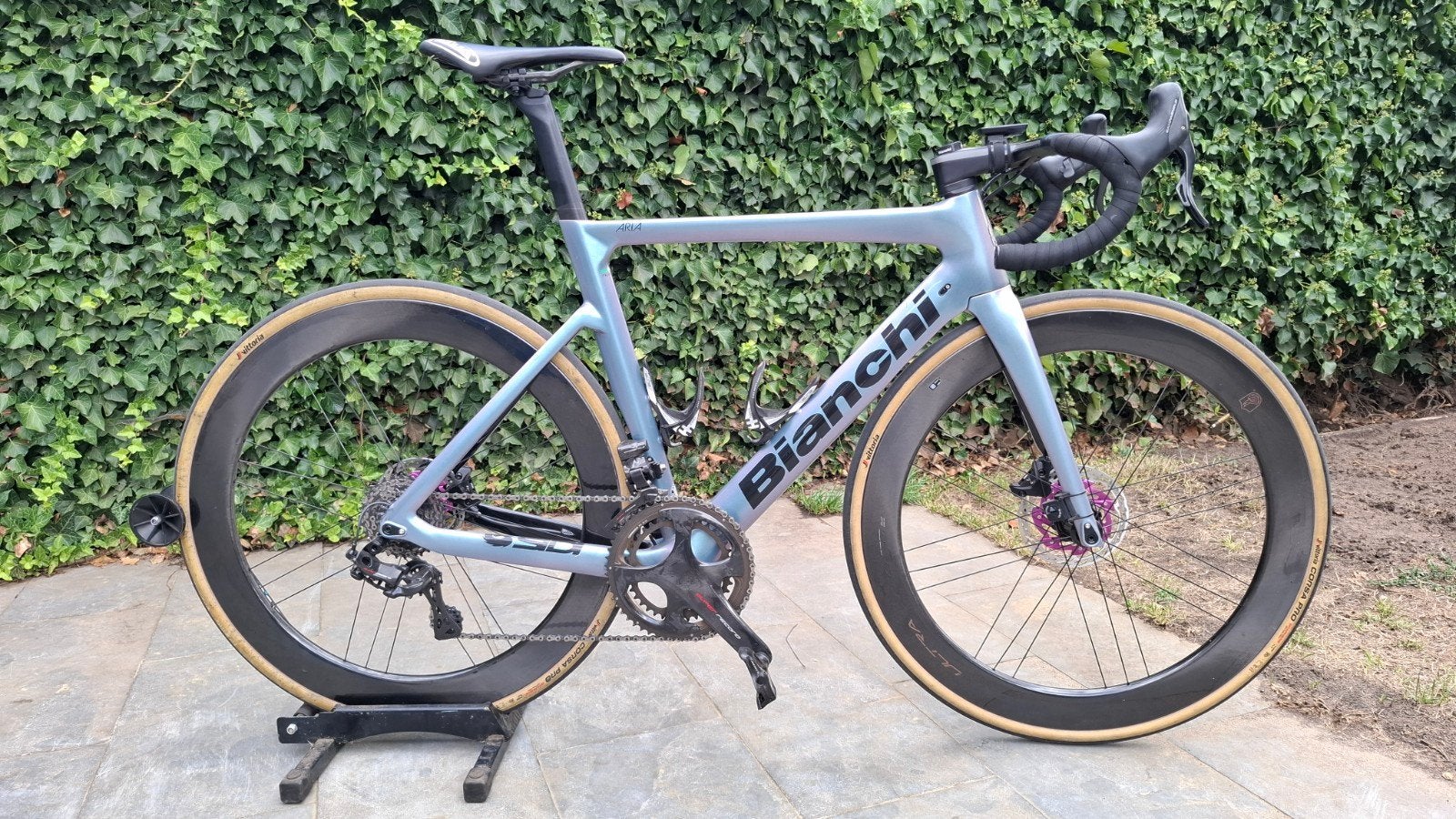 Bianchi Aria avec 55 super records eps 12sp, Enlèvement, Comme neuf