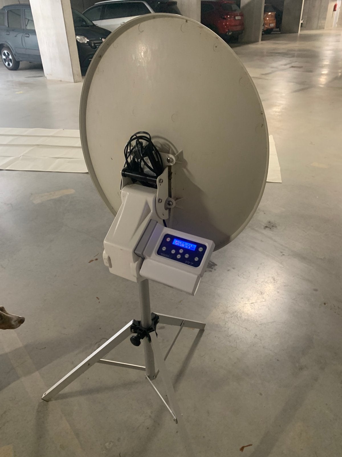 Antenne voor tv, Ophalen