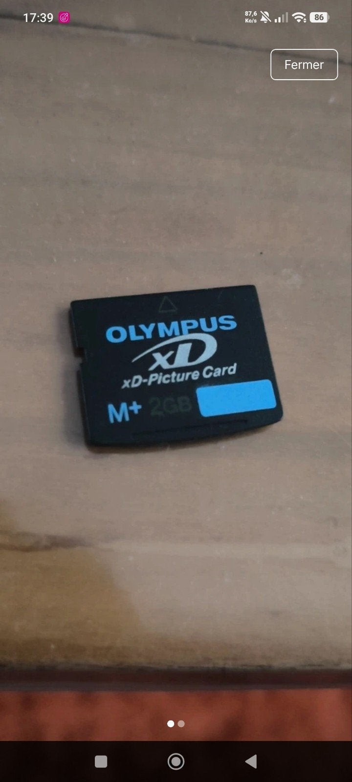 Carte mémoire olympus 2gb, TV, Hi-fi & Vidéo, Photo | Cartes mémoire, Enlèvement ou Envoi, Comme neuf, Olympus, Autres types