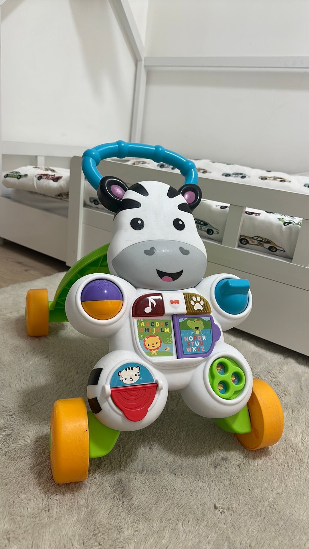 Trotteur pousseur bebe, Enlèvement, Comme neuf