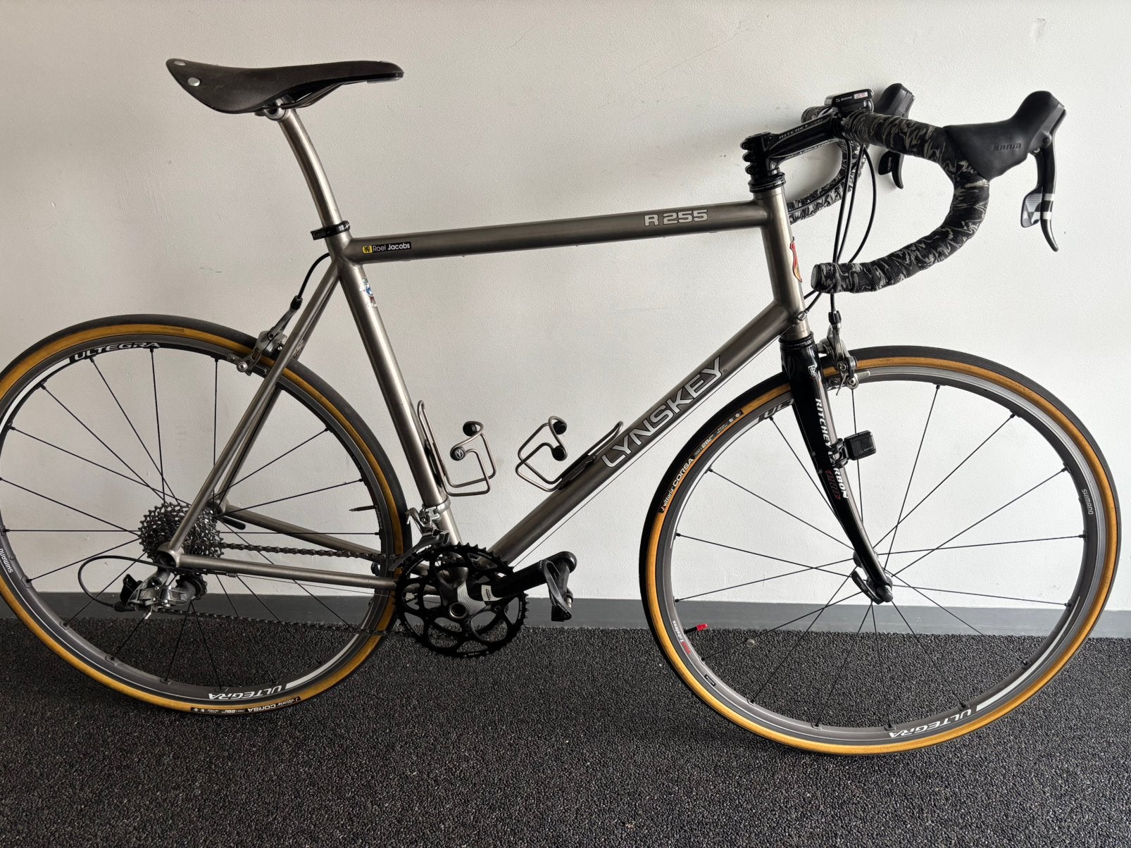 Prachtige titanium racefiets Lynskey maat 55, Fietsen en Brommers, Fietsen | Racefietsen, Ophalen, Zo goed als nieuw, Titanium