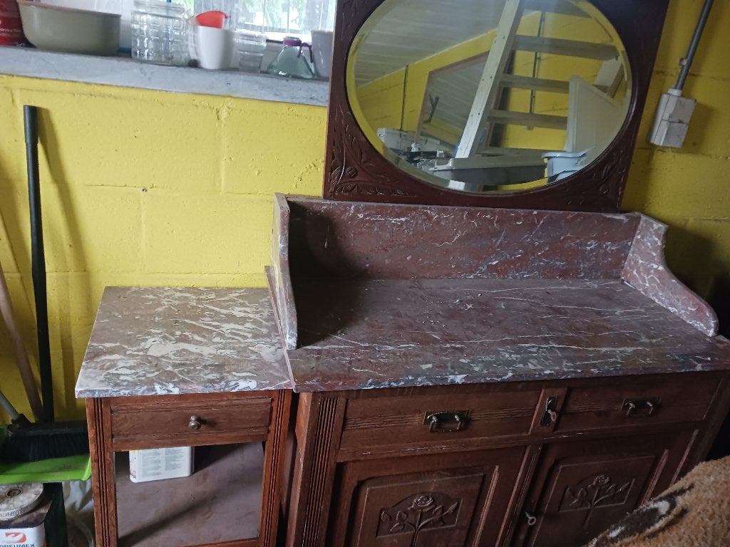 Kast met  comode, Enlèvement