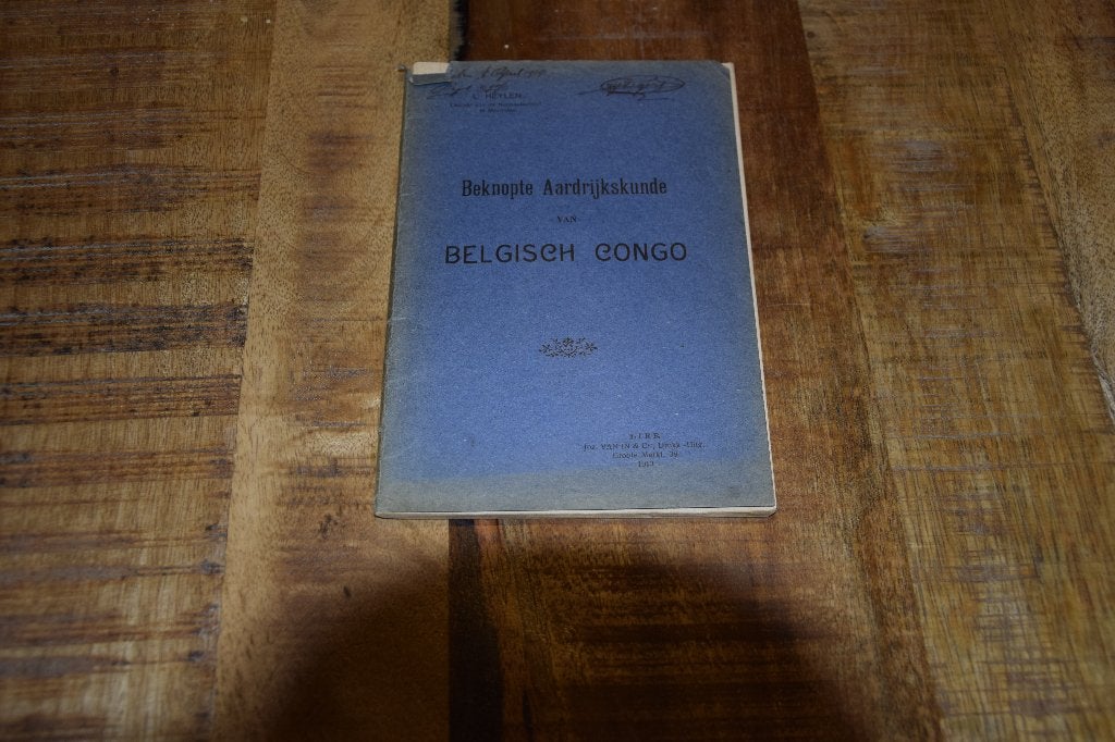 Beknopte aardrijkskunde Belgisch Congo uit 1913, Afrika, Ophalen of Verzenden, 20e eeuw of later, Gelezen