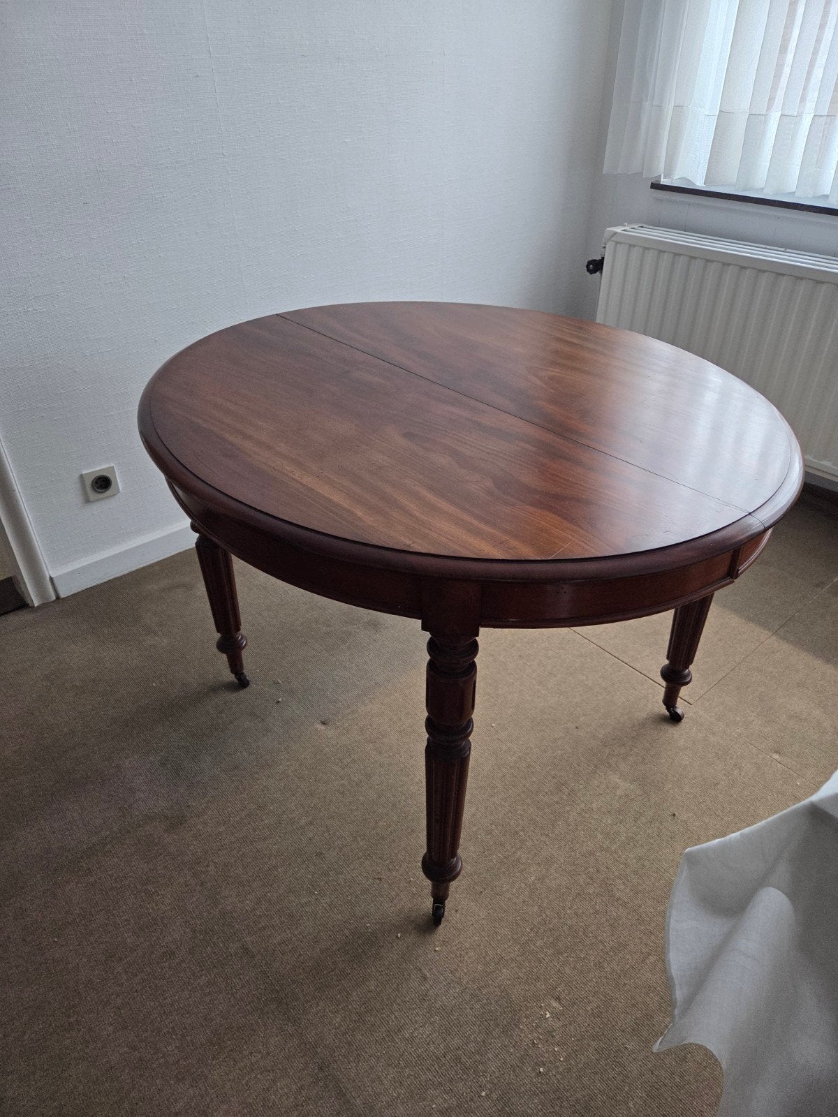 table ovale diamètre 1,15, Maison & Meubles, Enlèvement