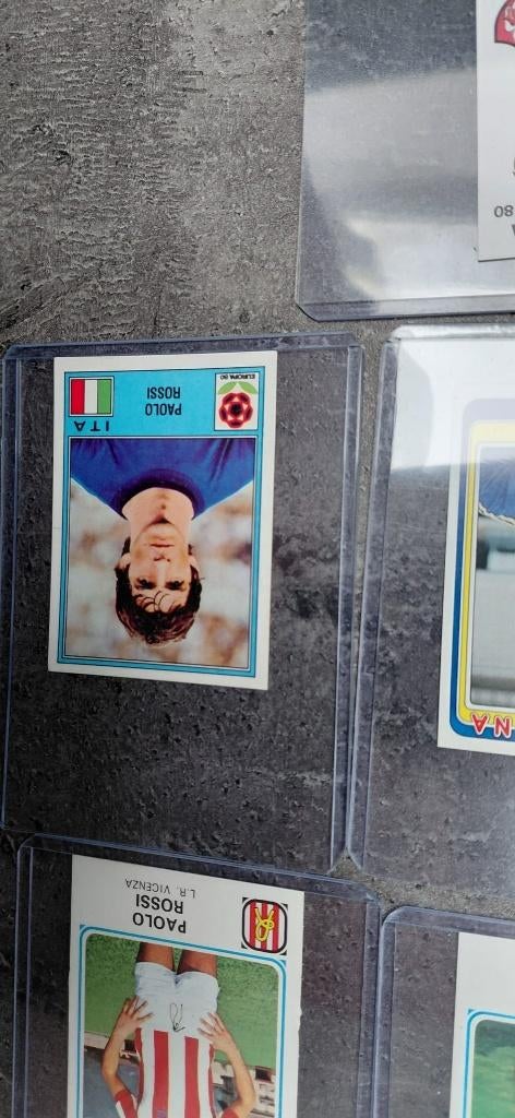 PANINI PAOLO ROSSI STICKERS, Ophalen, Nieuw, Overige typen