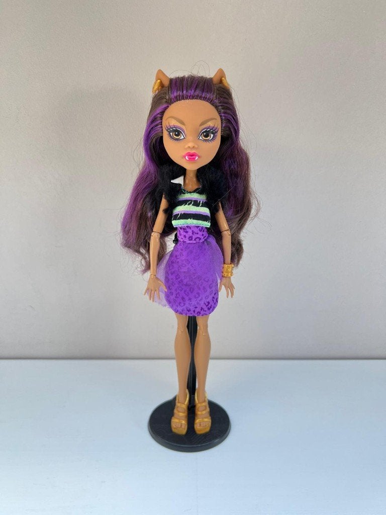 Monster High G1 Clawdeen Wolf Doll Een pak problemen, Ophalen of Verzenden, Gebruikt, Pop