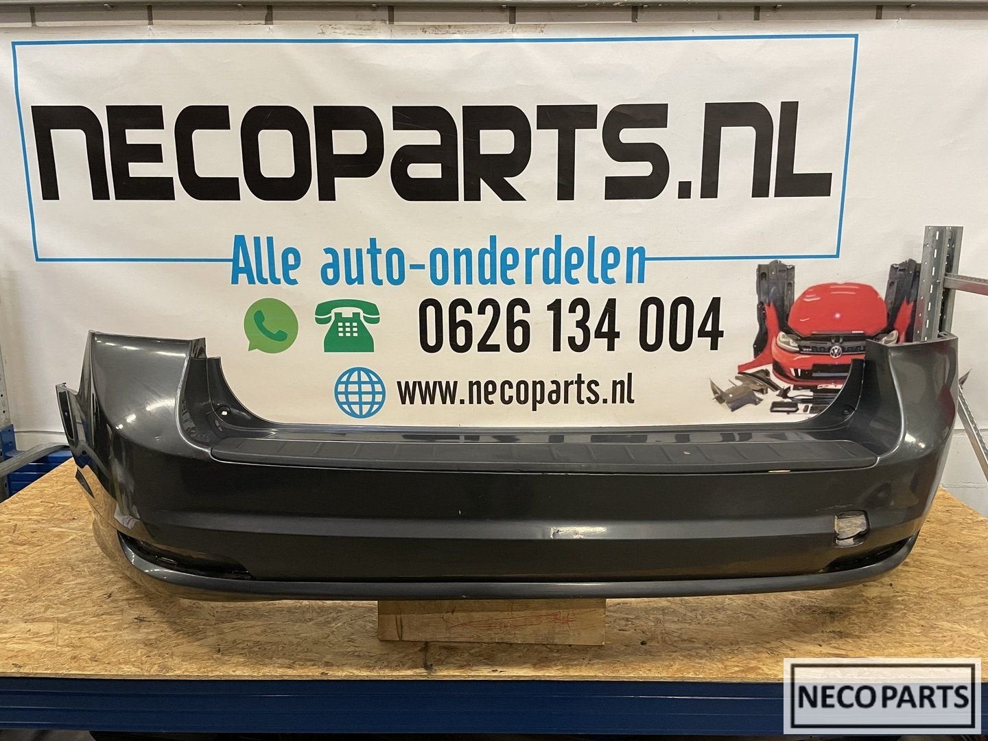 BUMPER VOLVO V50 ACHTERBUMPER ORIGINEEL 30763005, Gebruikt, -, -, Ophalen of Verzenden
