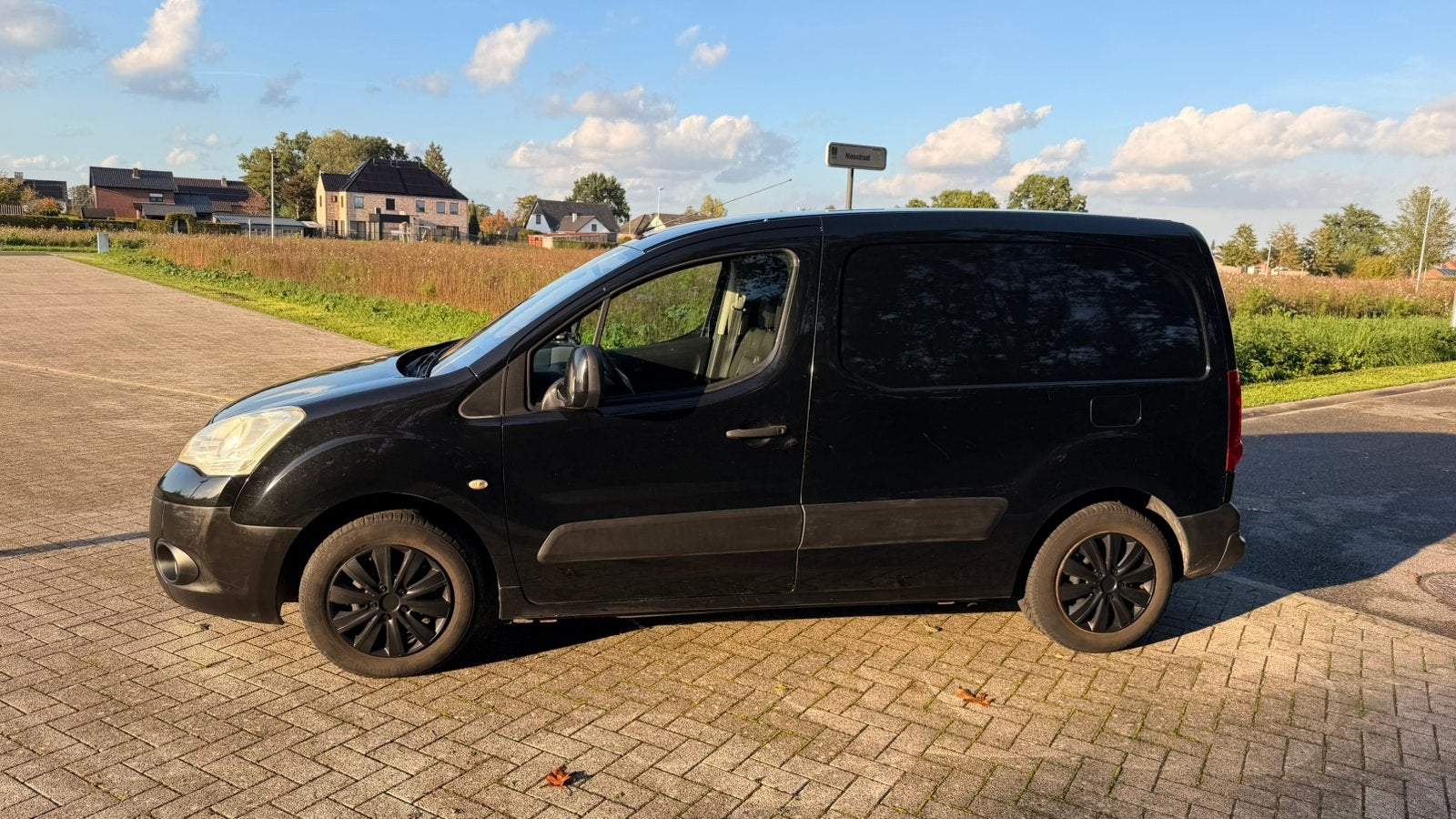 Citroen berlingo, Auto's, 4 deurs, Stof, Zwart, Citroën