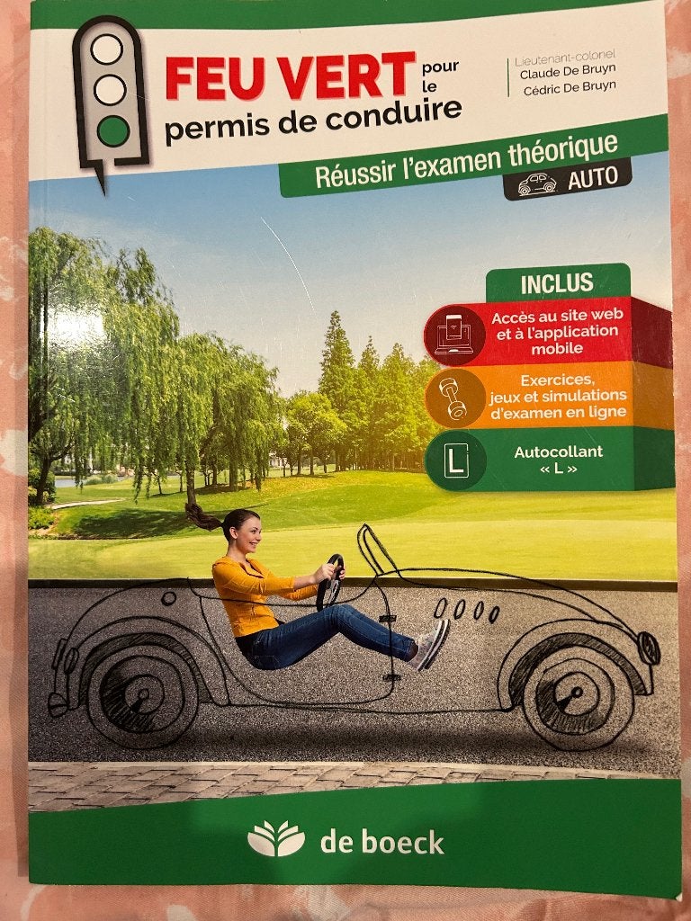Livre feu vert théorique permis de conduire, Livres, Enlèvement, Neuf