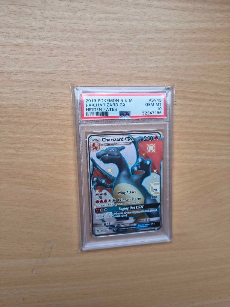 Dates cachées de Pokemon Charizard PSA 10, Enlèvement ou Envoi, Neuf, Cartes en vrac, Foil
